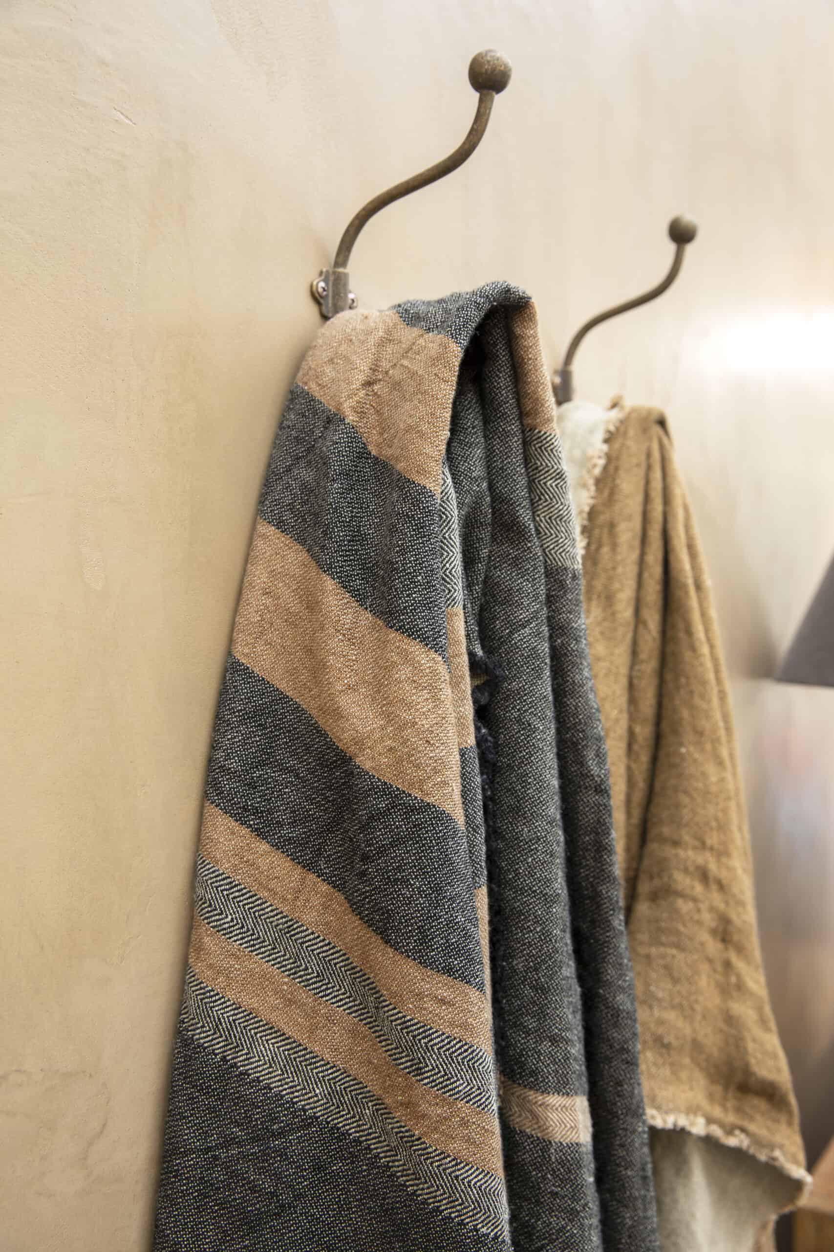 Fouta Belgian towels, Black stripe - Afbeelding 4