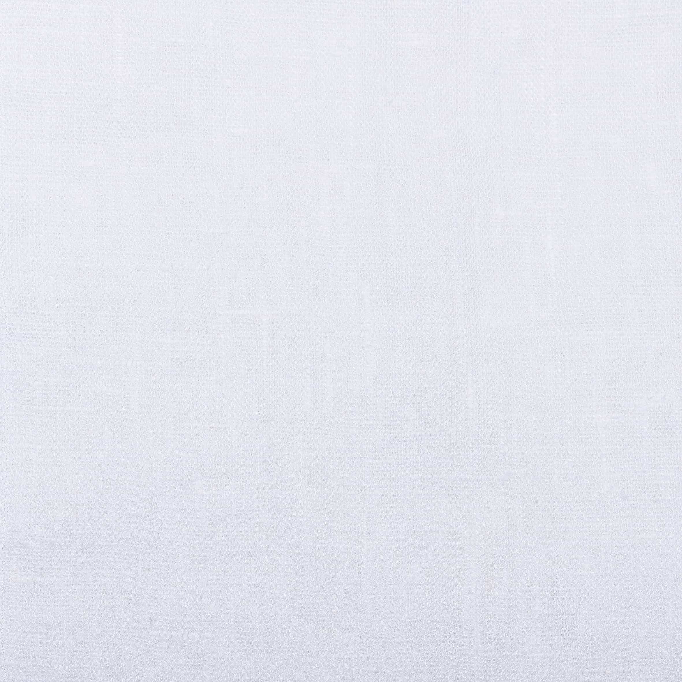 Linnen tafelkleed - Lino wit met sierlockzoom. - Afbeelding 2